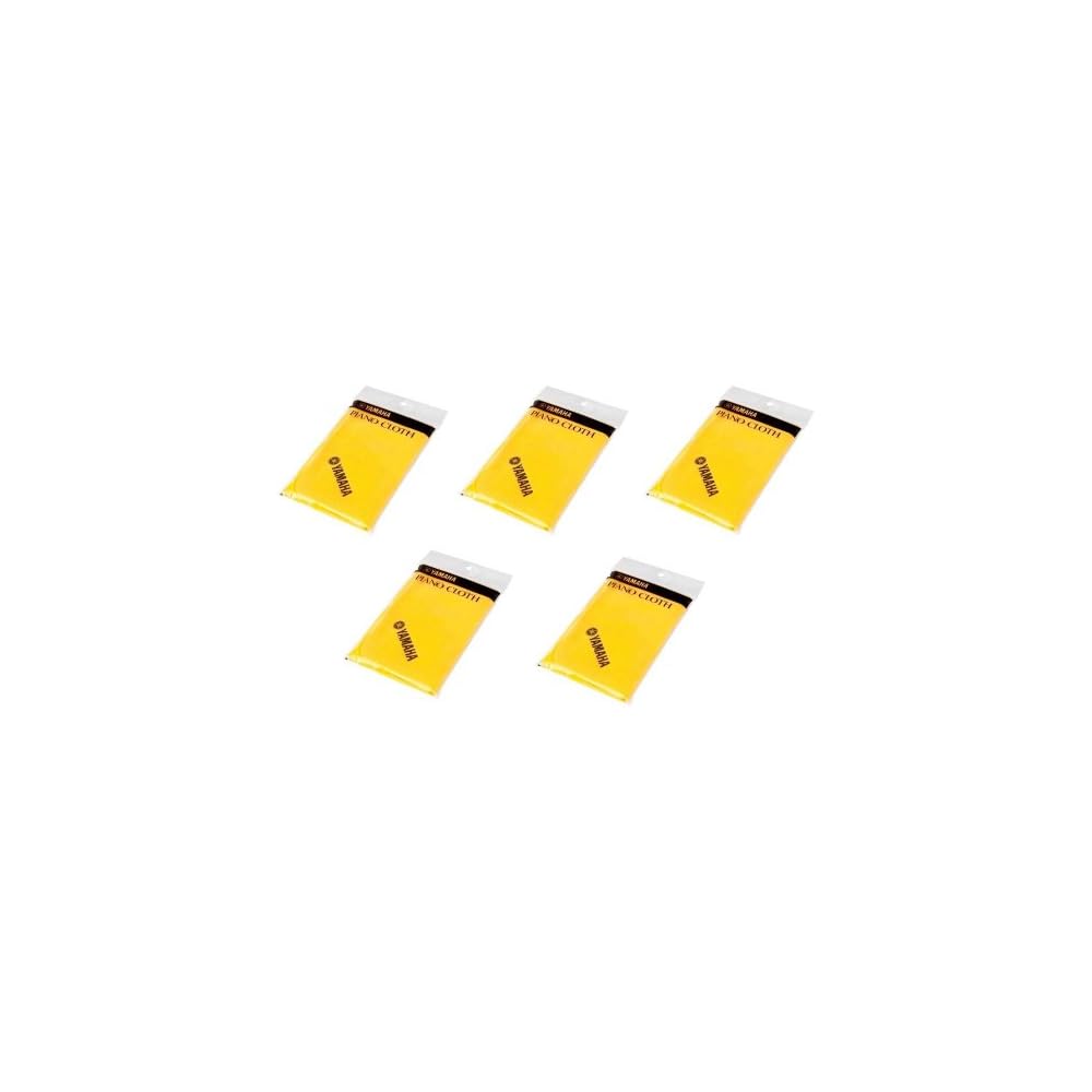 YAMAHA Piano Maintenance Supplies: Piano Cloth CL (Set of 5)