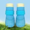 4Pcs/Set Anti-Dirty Adjustable Puppy Mesh Shoes Non-Slip Dog Shoes Wear Resistant Waterproof Dog Foot Cover Pet Supplies