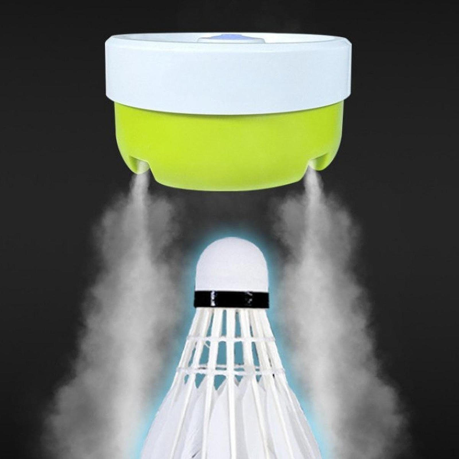 

Бадминтонный мяч Пароварка Волан Увлажнитель Матч Улучшение Сопротивления Избиению Птичка White Green