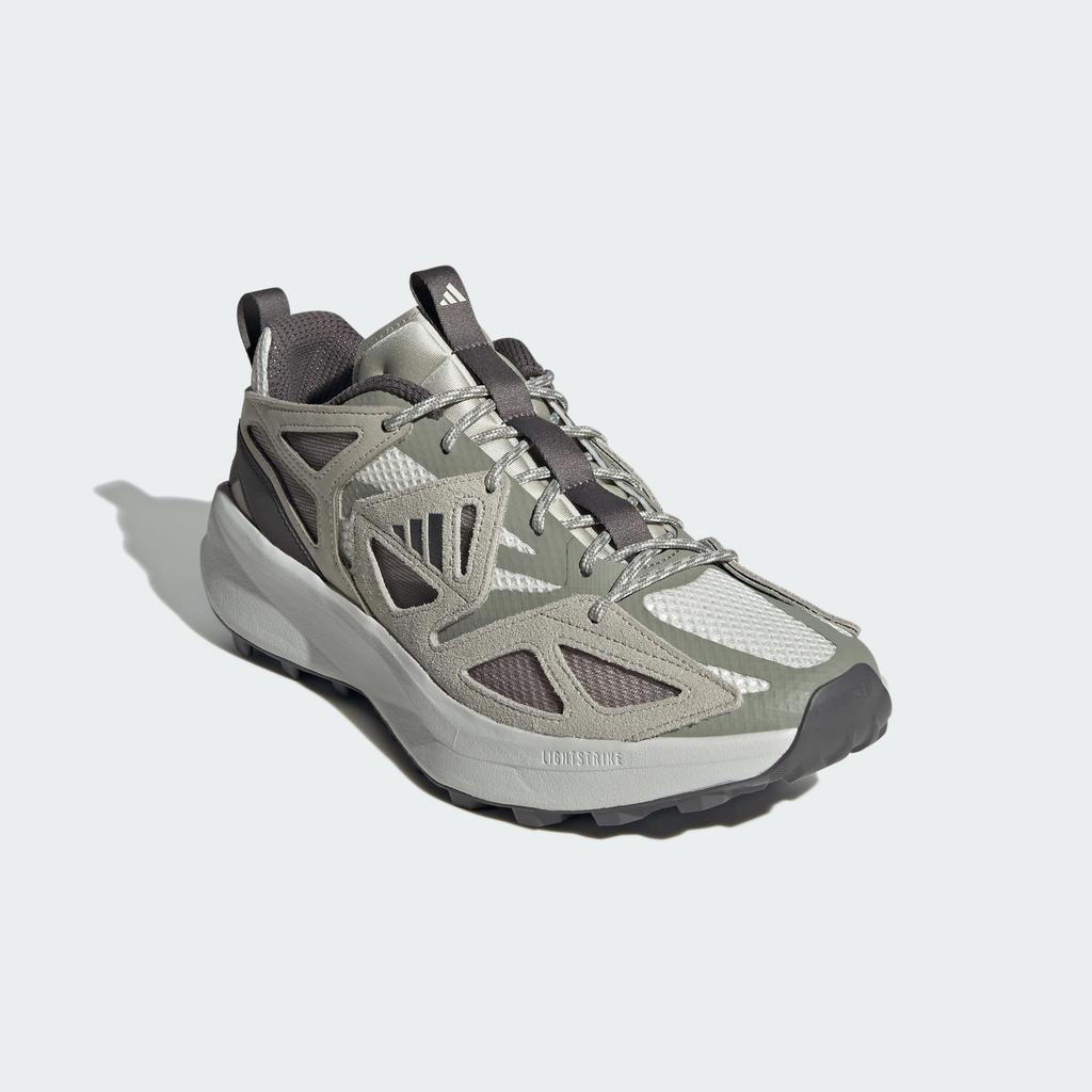 Adidas Kantai Trail NKS26 Cloud Gray Size Cm Sneakers, White/Charcoal/Putty (JI4817), 28.0