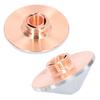   Nozzle Cutting Machine Head Cutter Dual Optical Fibre   Plated Copper