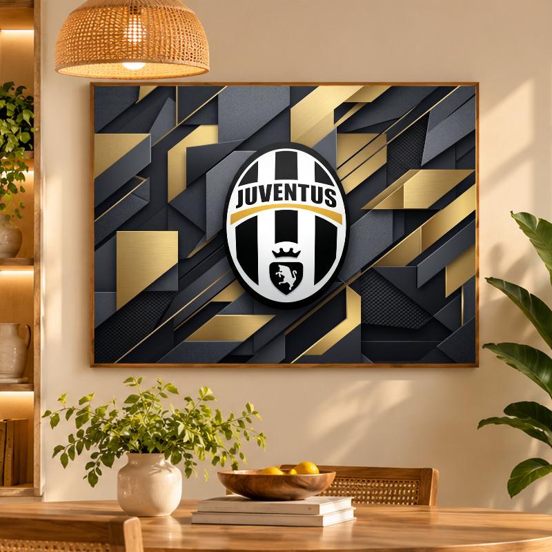 5D Diamond Painting Juventus FC DIY Full Drill Diamond Art Kit Home Decoration