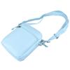 Small Shoulder Bag Compact Multipurpose Storage PU Leather Stylish Shoulder Messenger Bag for Man