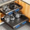 1 Pack Pull Out Cabinet Organizer Expandable Pull Out Drawers for Cabinets Slide Out Cabinet Organizers for Kitchen Cabinet