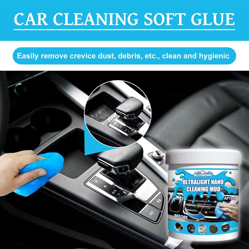 1pc Multifunctional Home Keyboard Cleaner Tool Accessories Car Air Vent Gap Cleaning Gel Car Interior Dirt Removal Wash Mud