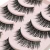 Lactacia - Set of 5 Pairs: Volume Crisscross False Eyelashes
