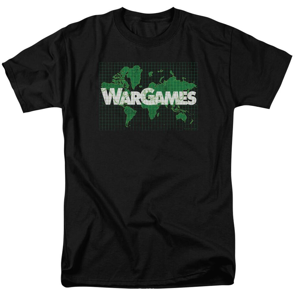 WarGames Game Board T Shirt Mens Licensed 80s Movie Tee Black S