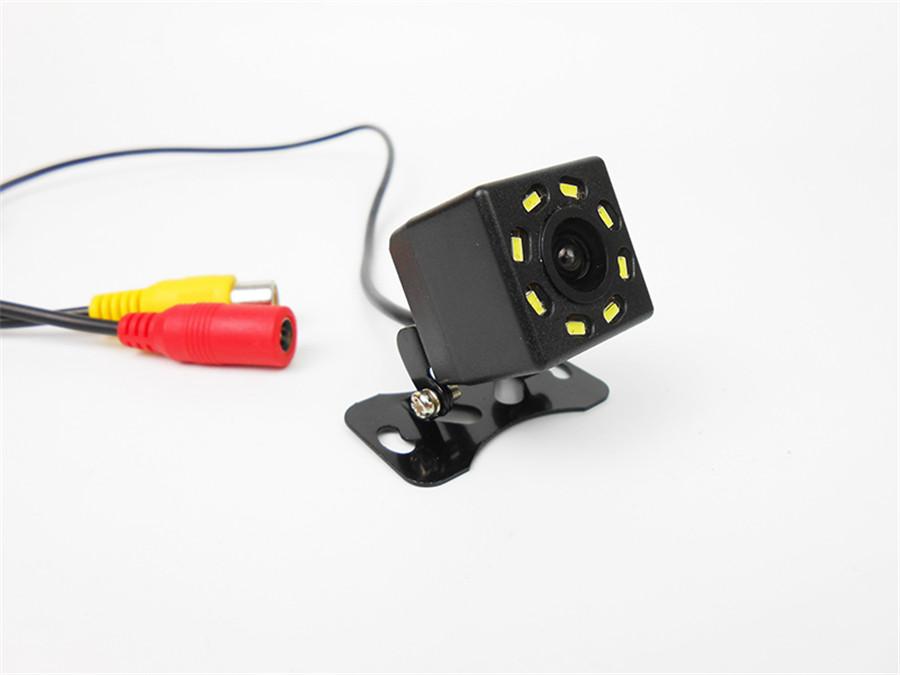 Car Rear View Camera  Backup Parking Camera 8 LED Night Vision Waterproof 170 Wide Angle Color Image reversing 12V