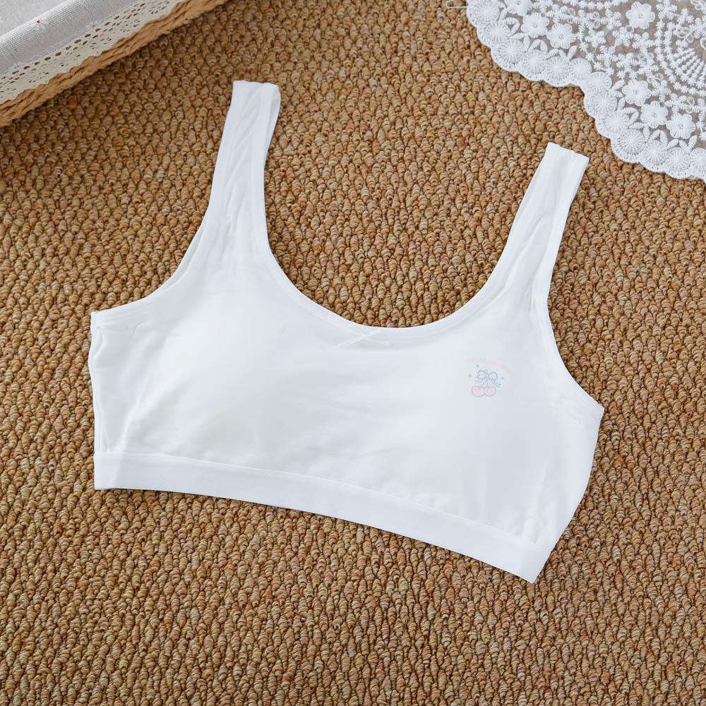 Ice Snow Blossom Girls Modal Vest Teen Training Bra Size 75, 60-75 jin