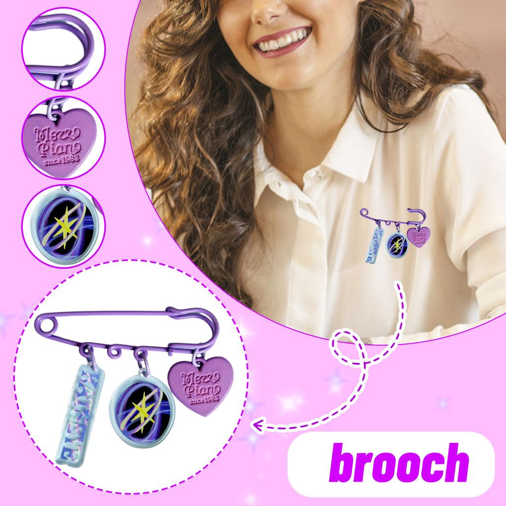 Cartoon Anime Brooches, Colorful Ornaments, Clothing Shirt And Suit Decorative Pins, Hip-hop Accessories, Lapel Pin Decorations