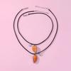2Pieces Pendant Necklaces Basketball Shaped Pendant Necklaces Jewelry Alloy Material Birthday Gift for Women Men Girls