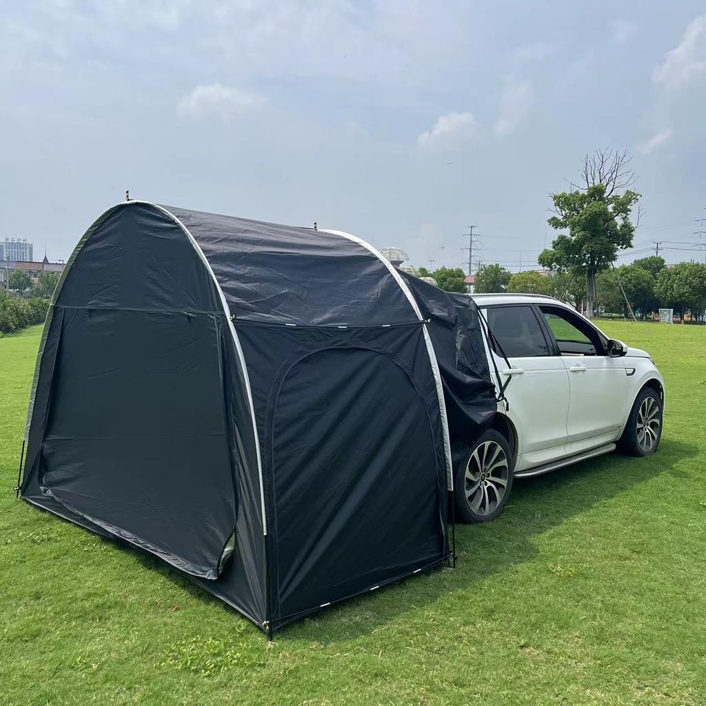 Camping Car Rear Tent Outdoor Car Trunk Tent Canopy Car Trunk Extension Tent Sunshine-Proof Camping Equipment Travel Supples