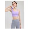 Advanced Professional Training Clothes, Running Sports Underwear, Yoga, Outdoor Cycling, Sweat Absorbing, Breathable Integrated Simple Bra