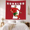 Cristiano Ronaldo Wall Decor Tapestry Art For Pet Memorial Birthdaywedding Party Backdrop Family Gift
