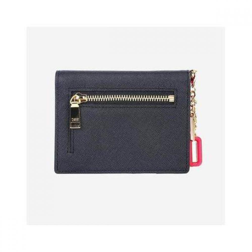 Daks Black Contrast Decorative Card Wallet Dcwa4e012bk