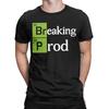 Men Women Graphic Print Breaking Prod Funny Dev's Meme  T Shirt Tee Pure Cotton  T-shirts Clothing
