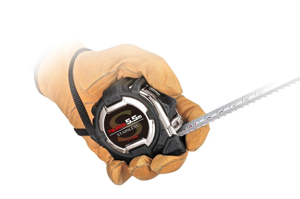 Tajima G3 Stenlock 25 Acier Inoxydable Convexe x G3SL2555BL Ruban, 5,5m 25mm,