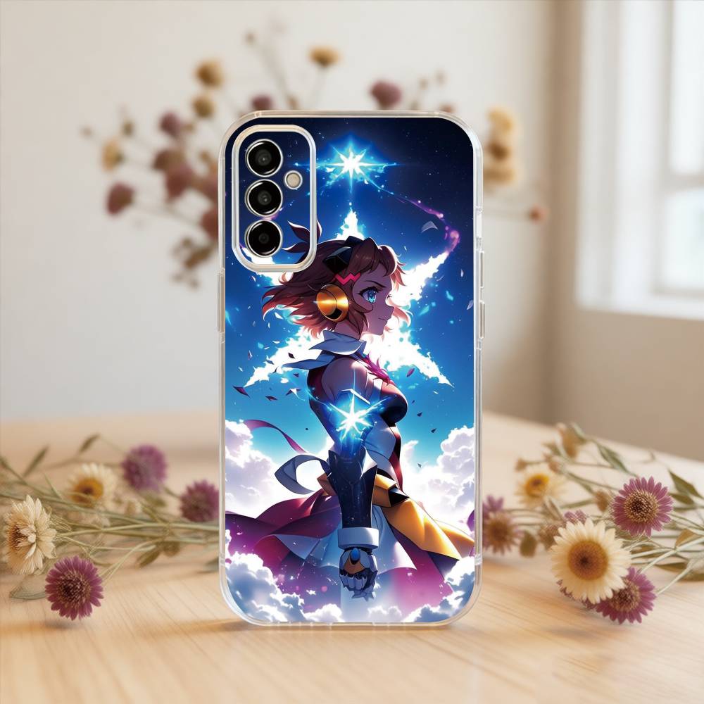 

Senki Zesshou Symphogear Phone Case Transparent Silicone Soft For SamsungA10,12,20,21S,30,31,40,50,51,52,70,71 Samsung a714g
