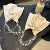 French Chic flower Shoulder Bag for Women Luxury Textured Crossbody Purse Boutique Underarm Handbag Summer Casual Elegant