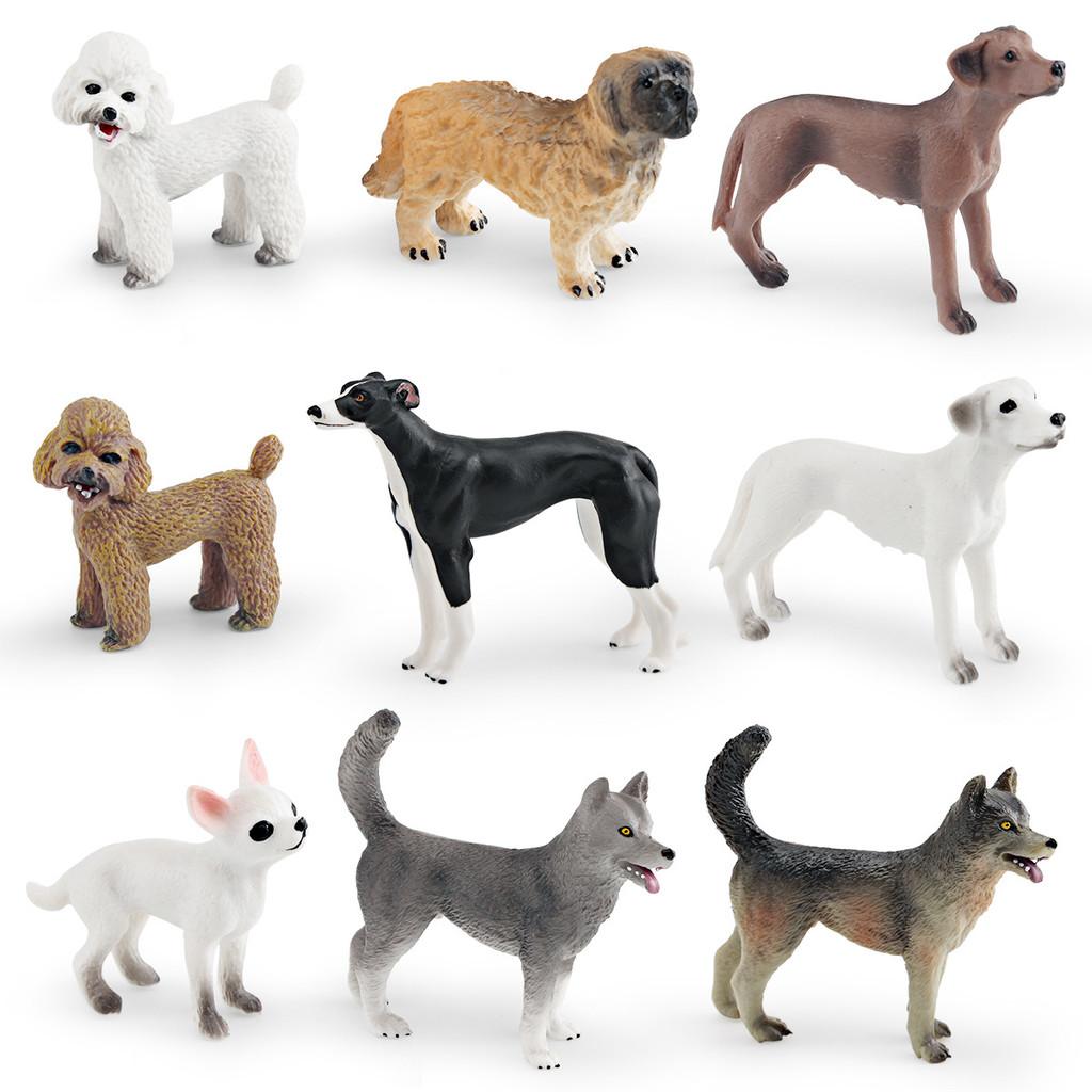 Pvc Toy Small Breed Dog Animal Model For Kids Play And Educational Use