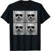 Funny Maltese Dog Lover Cute Photo T Shirts Unisex Women Pure Cotton Humor Streetwear Tee Shirt Short Sleeve Unisex Loose Clothing