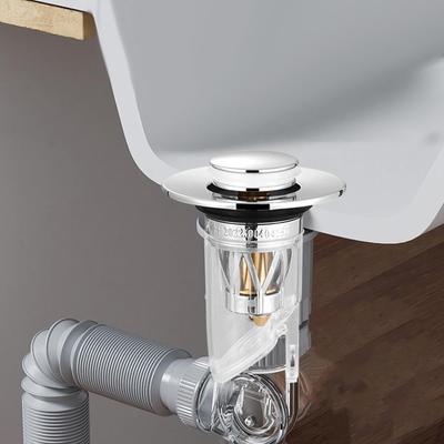Badezimmer Waschbecken Stopper Popup Ablauf Filter Badewanne Konverter Push-Stecker Abdeckung Sieb für