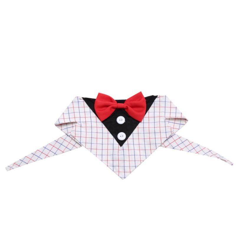 Pet Cat Dog Formal Bow Tie Suit Clothes Cute Wedding Outfit