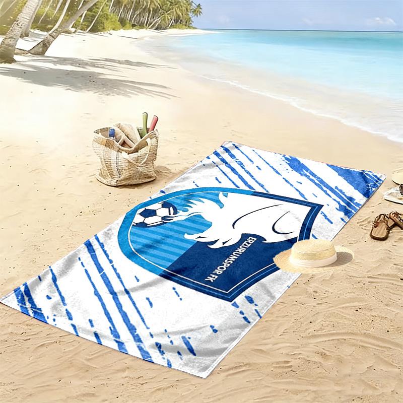 Erzurumspor FK Print Beach Towel, Large Soft Quick Dry Towel for Beach Camping Swimming