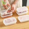 Pojemniki do przechowywania żywności w lodówce Szczelne pudełko Kuchnia Zamrażarka Pojemnik z uszczelką Warzywa Owoce Mięso Świeże pudełko Organizer na żywność