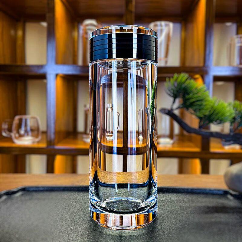 Premium Natural Crystal Sealed Tea Cup with Lid