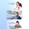 M-S8 Tws Wireless Bluetooth Headphones Bone Conduction Headset Hifi Stereo Music Ear Clip On Ear Earring Sports Earbuds With Mic