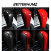 For BMW E90 E91 E60 E61 E92 E93 E63 E64 E81 E87 F01 E65 E83 Carbon Fiber ABS Gear Shift Knob Cover Trim Car Interior Accessories