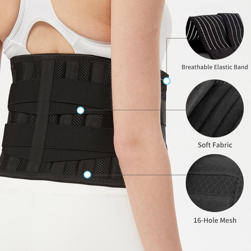 Breathable Lumbar Support Belt for Women - Summer Sports, Fitness, and Extended Sitting
