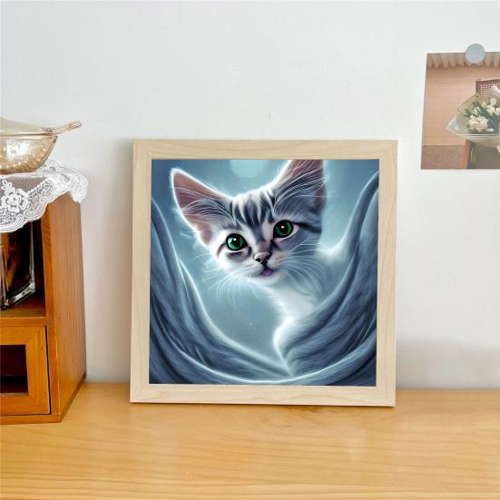 1 sada štrasového kreslení Snadné DIY s lepivým pozadím Obsahuje nástroje Příslušenství Sada 5D malování zvířátek z štrasového kamene