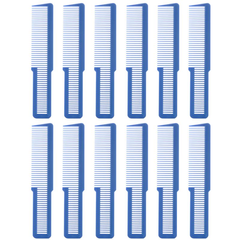 12pcs Hair Cutting Comb Fine Tooth Styling Barber Styling Carbon Fiber Hairdressing Combs Anti-Static Comb for Home Salon Barber