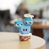 DIY Mini Potted Cactus Building Block Sets Potted Plant Garden Toys Children Assembly Toys Creative Decor