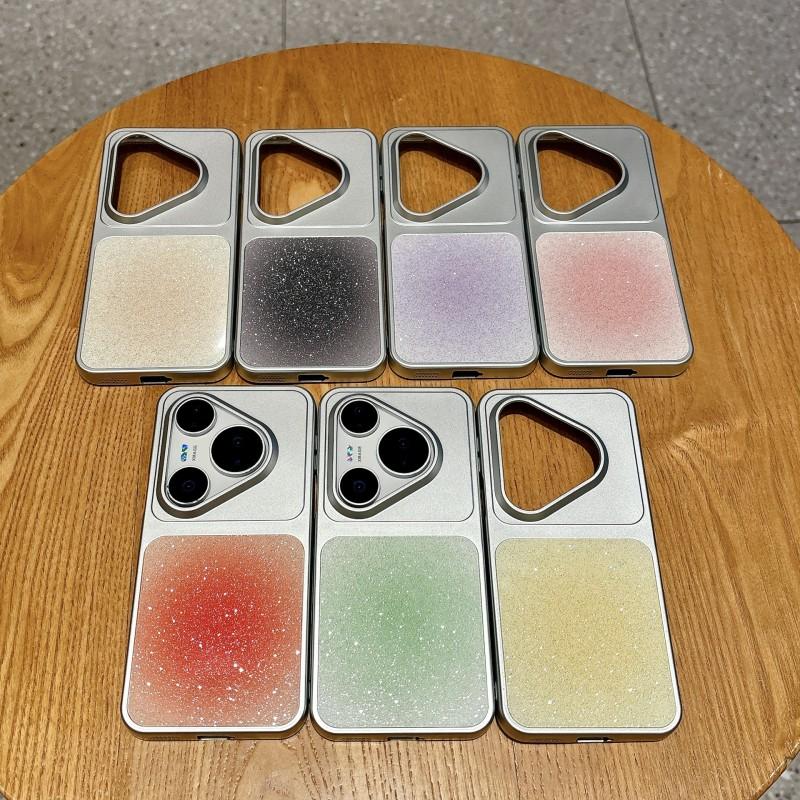 Premium Gradient Glitter TPU Phone Case Pura 90 Mate 80 Pro P70 Shockproof Protective Cover
