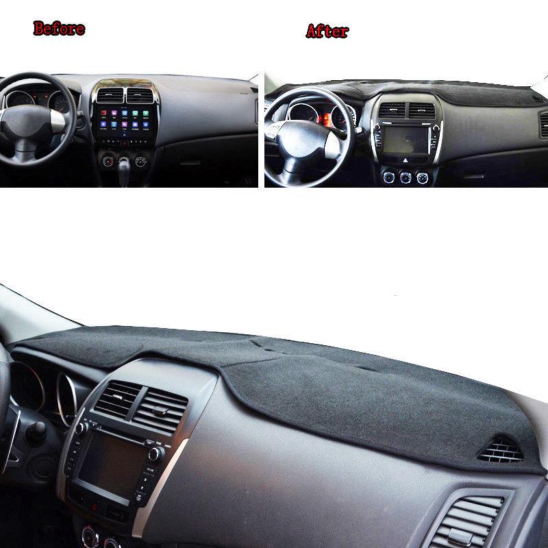 Car Dashboard Cover Pad Mat Dash Sunshield Carpet Rug Accessories For Mitsubishi ASX RVR 2011 2012 2013 2014 2015 2016 2017-