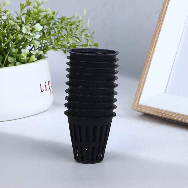 10Pcs 2/3 Inch Grow Hydroponics Cups Planting Soilless Colonization Basket
