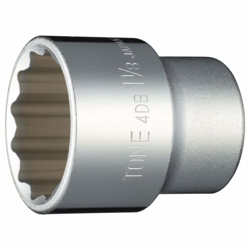 

TONE 4DB-36 12-Point Socket, 12.7mm (1/2 ) Drive, 1.5 Flats
