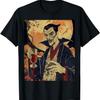Dracula Vampire Horror Halloween Retro T-Shirt