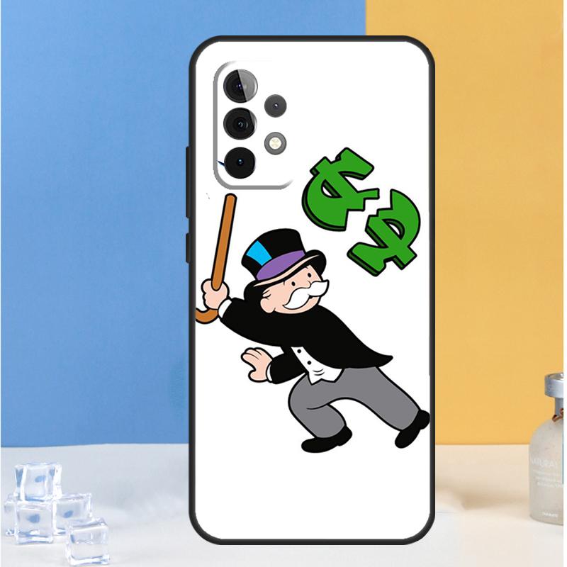 Monopolys Money Dollars For Samsung Galaxy A16 A26 A36 A56 A13 A33 A53 A05 A06 A54 A34 A14 A32 A52 A55 A35 A15 Case
