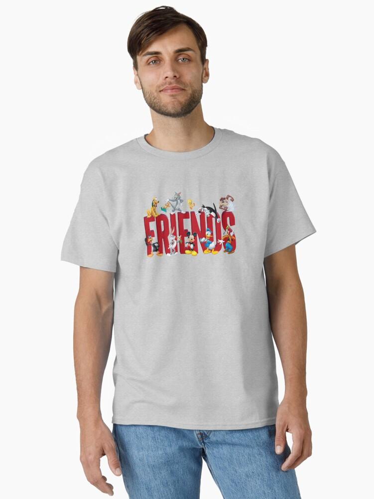 Mickey Mouse & Friends Friends Cartoon Characters Classic T-Shirt