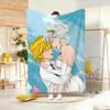 Magic Fantasy Anime TThe Seven Deadly Sins Throw Lightweight g Flannel Blanket Soft Skinfriendly for Summer Cooling