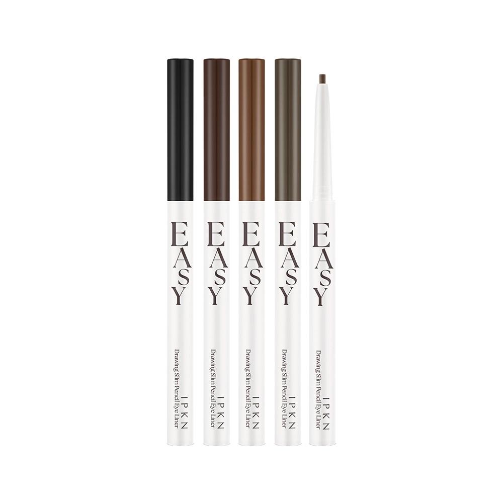 IPKN Easy Drawing Slim Pencil Eyeliner 0.13g, No. 04 Ash Brown, 1 pc.
