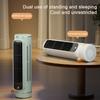 Desk Tower Fan USB Rechargeable 3 Speeds Summer Ventilation Fan Desktop Cooling Fan Portable Tower Fan for Home Office Dormitory