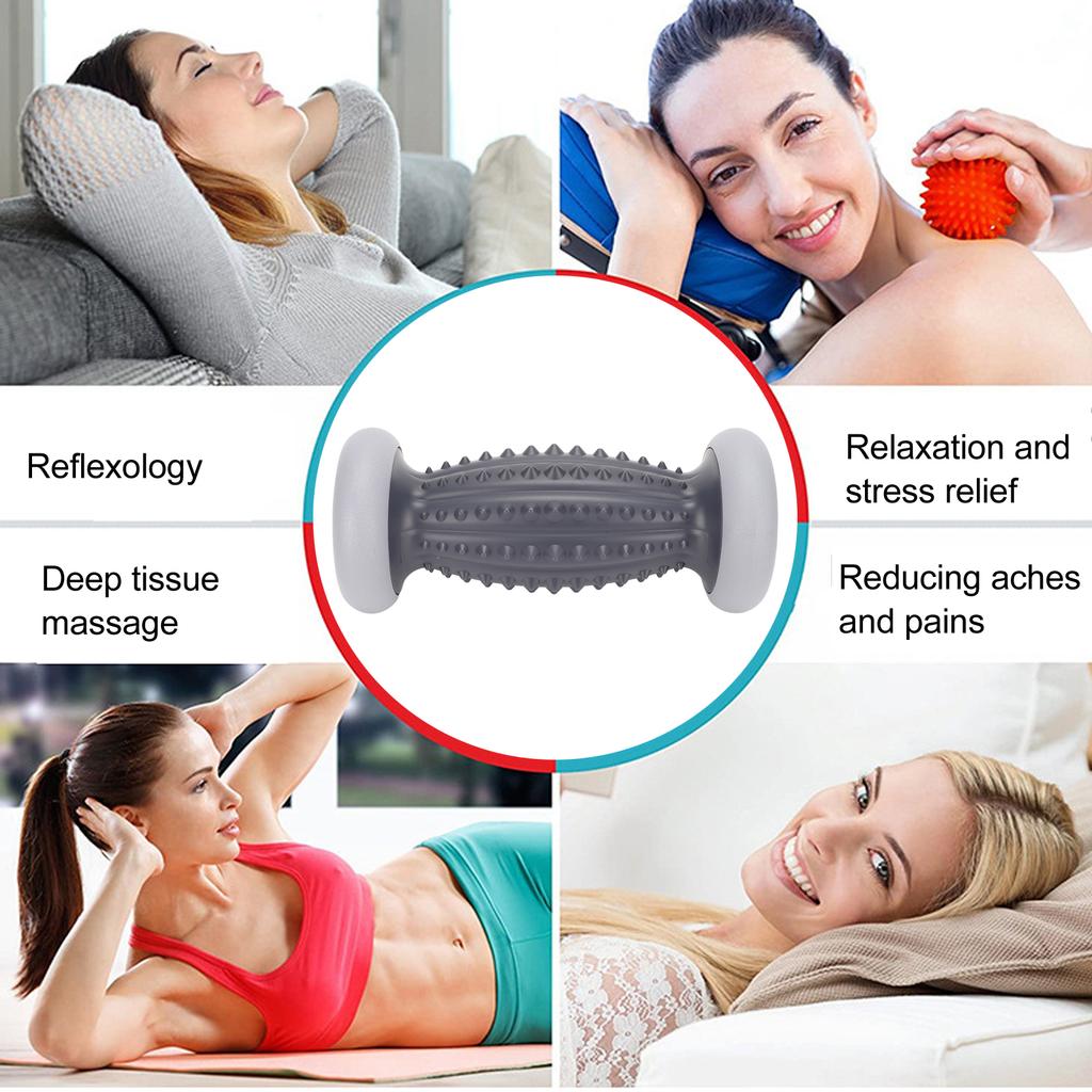 Fußmassage-Rolle   Massage Ergonomisches ABS Fußmassagegerät Werkzeug Fußrollen-Werkzeug für Handgelenke Nacken