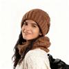 Warm And Cold-proof Knitted Hat With Ear Flaps And Woolen Cap