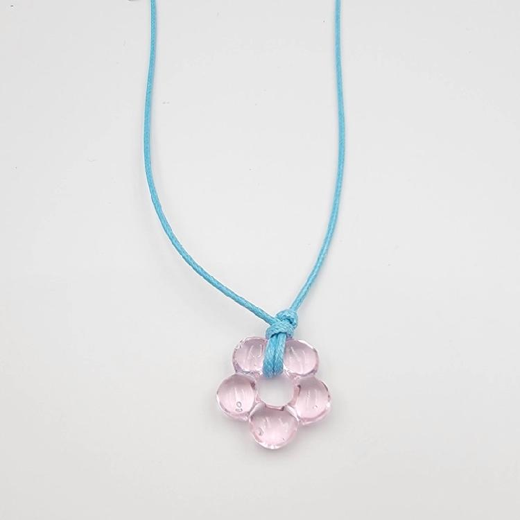 Drawing Rope Flower Necklace Female Hip-hop Cold Wind Long Sweater Neck Chain