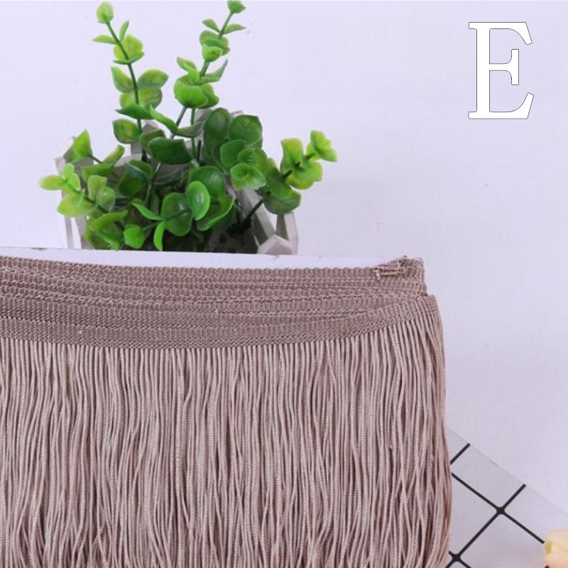 New 10 Yards 15cm Long Tassel Fringe Lace Trim Ribbon Tassels For Curtains Dresses Fringes Sewing Trimmings Accessories Crafts